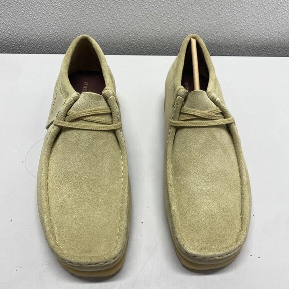 NEW CLARKS Originals Wallabee Chukka Boots – Men’s Size 9 – Maple Suede - Picture 1 of 12